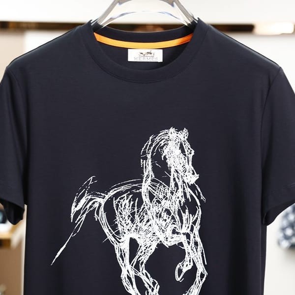 【大特価】エルメス カプセルスポーツ カットソーＴシャツ パロディ 2色 erx06650